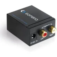 sonero Sonero AC000 - Audio A/D Konverter (2x Cinch Stereo Audio (L/R) auf Audio-Adapter