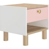 Gami Nachttisch Romy (1-St), Elegantes Design für eine sanfte und feminine Atmosphäre.