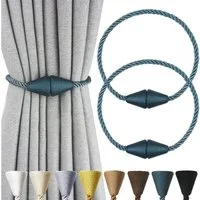 Agger Raffhalter Magnetische Vorhang Raffhalter 2 Stück, Vorhang Raffhalter Schnallen, (2-tlg), Holdbacks Halter Haken Clip für Zuhause Schlafzimmer Büro