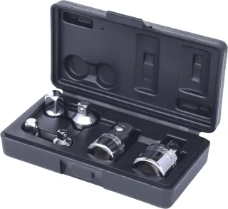 KS Tools CHROMEplus Vergrößerungs- und Reduzieradapter-Satz, 6-tlg - 918.0106