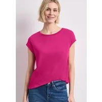 STREET ONE T-Shirt mit U-Boot-Ausschnitt