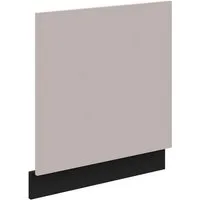 Küchen-Preisbombe Frontblende für integrierten Geschirrspüler 60 cm Küche ARONA Kaschmir beige matt (Frontblende Geschirrspüler 60 cm integriert, 1 St), Modern