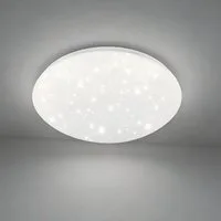 ZMH LED-Sternenhimmel Wohnzimmer Modern Sternenhimmel Deckenlampe Rund/Quadratisch, Augenschutz, Einfache Installtion, LED fest integriert, Kaltweiß-6000K, Kinderzimmer Küchenlampe Eckig Flur Küche