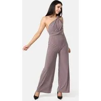 Worldclassca Jumpsuit Worldclassca Jumpsuit Backless Overall Gürtel Ärmellos UNI LEO Print Casual - Clubwear - Eleganter Jumpsuit