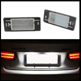 2x LED PREMIUM Kennzeichenbeleuchtung für Opel Vectra C Caravan Kombi 2002-2008