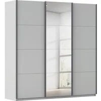 OTTO home Schwebetürenschrank Kleiderschrank Schrank Schlafzimmerschrank Garderobe AGORDO (Breiten 203/271/315/360 cm in drei Griff-Farben - NEU: Farbe SCHWARZ) Top Innenausstattung, in 4 Breiten und 2 Höhen MADE IN GERMANY