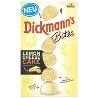Super Dickmann's Süßigkeit, Storck Dickmann's Bites Lemon Cheesecake 15 Stück Packung 129g