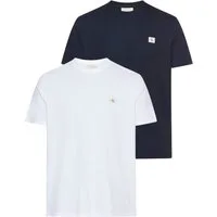 Calvin Klein Jeans T-Shirt (Packung, 2-tlg., 2er-Pack) Mit Rundhalsausschnitt