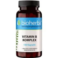 BIOHERBA R Bioherba Vitamin B Komplex 100 Kapseln Nahrungsergänzungsmittel, 1 er