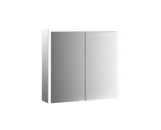 emco LED-Lichtspiegelschrank Prime 3 Aufputz, 1000 mm, 2-türig Rückwand verspiegelt, 949707204 949707204
