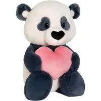 Nici Kuscheltier Love, Panda mit Herz, 25 cm schlenkernd