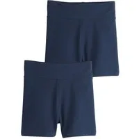 Next Shorts 2er-Pack Radlershorts mit hohem Bund und Stretch (2-tlg)