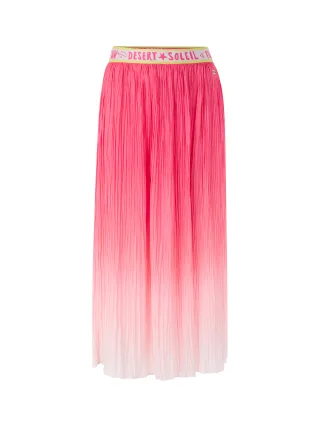 Marc Cain Sports - Luftiger Midi-Rock Rethink Togehter pink lemonade - Gr. - 40