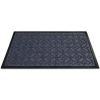 Wecon home Fußmatte Midnight Mosaic, rechteckig, Höhe: 4 mm, pflegeleicht, rutschfest, Ornamente, Innen & Außen, Schmutzfangmatte