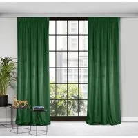 Design91 Vorhang Samtvorhänge 140x270 cm 135x300 cm (1 St), Kräuselband, blickdicht, Samt, Wohnzimmer Tunnelzug