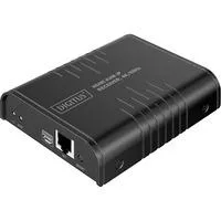 HDMI KVM IP Receiver, KVM-Switch schwarz, 4K/60Hz