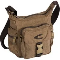 camel active Umhängetasche Journey, Herren Schultertaschuhe, Freizeittasche mit Logostickerei