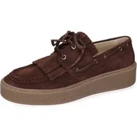 Melvin & Hamilton Farah 1 Leder-Loafers für Damen Loafer Plateausohlen, Echtes Leder