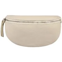 ITALYSHOP24 Bauchtasche Damen Leder Gürteltasche Hüfttasche CrossBody Handytasche, als Schultertasche, CrossOver, Umhängetasche tragbar