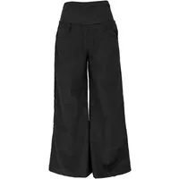 Guru-Shop Relaxhose Boho Cord Schlaghose, Feincord Boho Hose,.. Ethno Style, alternative Bekleidung