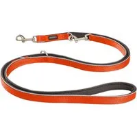Wolters Hundeleine Führleine Active Pro Comfort rot-orange/anthrazit