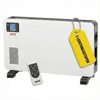 Hecht Konvektor Elektro Heizung Heizlüfter Elektroheizer 3623, 2300 W, Thermostat, Timer, Stromsparend