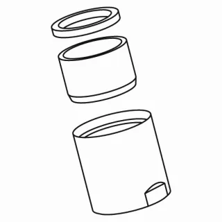 KWC Mundstück komplett 3/4", chromeline,534706 534706