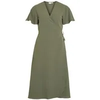 Vila Midikleid VILovie (1-tlg) Wickel-Design