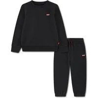 Levi's® Kids Neugeborenen-Geschenkset LVN HOODIE,JOGGER SET (Set, 2-tlg) mit kleiner Label-Applikation- Stickerei