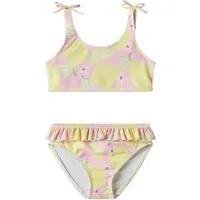 Name It Bustier-Bikini NMFZILUA BIKINI (Set, 2-St) mit süßen Rüschen- und Schleifendetails