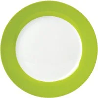 van Well Dessertteller Vario, (6 St), Teller Set, Porzellan, spülmaschinen- und mikrowellengeeignet, Ø 20 cm