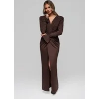 OMBRE Abendkleid Abendkleid mit Schlitz
