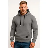 RMK Kapuzenpullover Invierno Basic Herren Winter Pullover Sweatjacke College Hoodie