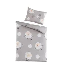 HTI-Living Kinderbettwäsche Baby Mikrofaserbettwäsche 100x135 2 teilig, Mikrofaser, 1 teilig