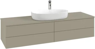 Villeroy & Boch Waschtischunterschrank Antao K25_5 1600x360x500mm mit Struktur FK/AP: HJ/0 K25150HJ