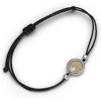 DUR Armband A1523 Sandsturm – Strandsand & 925er Silber – 25 cm