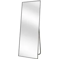 BEAUTYPEAK Standspiegel Rechteckspiegel,senkrecht oder waagerecht hängen (40cm* 140cm,52cm* 161cm, verstärktes Glas, weniger Splitterpotential)