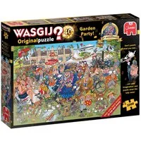 Jumbo Spiele Puzzle Wasgij Original 40 Garten Party 25 Jahre Jubiläumsedition, 1000 Puzzleteile