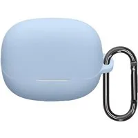 kwmobile Kopfhörer-Schutzhülle Schutzhülle für Xiaomi Buds 5 Pro Hülle, TPU Silikon Case für Kopfhörer Ladecase stoßfestes Cover mit Karabiner