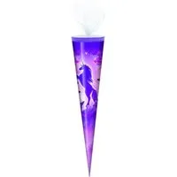 Verpackungsmittel GmbH Markneukirchen Schultüte Schultüte / Zuckertüte / 50cm / rund / "Einhorn"