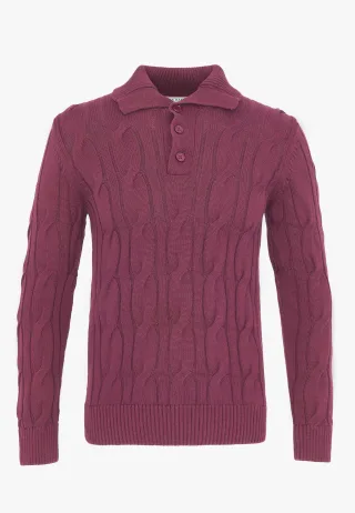 Pullover Pullover Mit Polo-Kragen