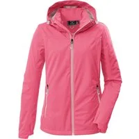 Killtec Softshelljacke KOS 69 WMN SFTSHLL JCKT Winddichte, wasserabweisende Damenjacke mit abnehmbarer Kapuze