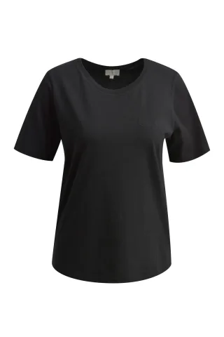 Milano Italy - T-Shirt with round neck black - Gr. - XXL