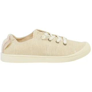 Roxy Bayshore Plus Damen Beigefarbene Schuhslipper