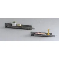 OTTO home Wandboard India,Breite 90 cm, Set 2-tlg praktisches Regal für die Wand, Set 2-tlg., Das Wandregal viel Stauraum
