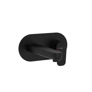 VitrA Flow Soft Einhebel-Waschtischmischer Unterputzmontage Schwarz Matt,A4317536EXP A4317536EXP