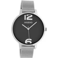 OOZOO Quarzuhr Oozoo Damen Armbanduhr Timepieces Analog, (Analoguhr), Damenuhr rund, groß (ca. 42mm) Metallarmband, Fashion-Style
