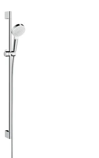 Hansgrohe Brausenset Crometta 1jet EcoSmart 9 l/min/Unica 900mm weiss/chrom, 26539400 26539400