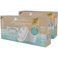 Yucona Wasserfilter Starter-Kit - Kartusche mit 6 Filtertaschen