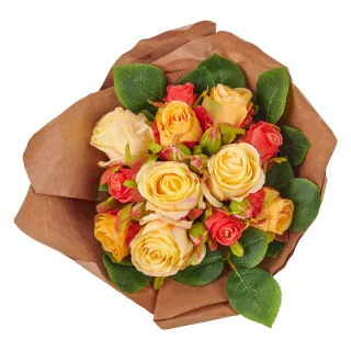 Kunstblume Rosenstrauß